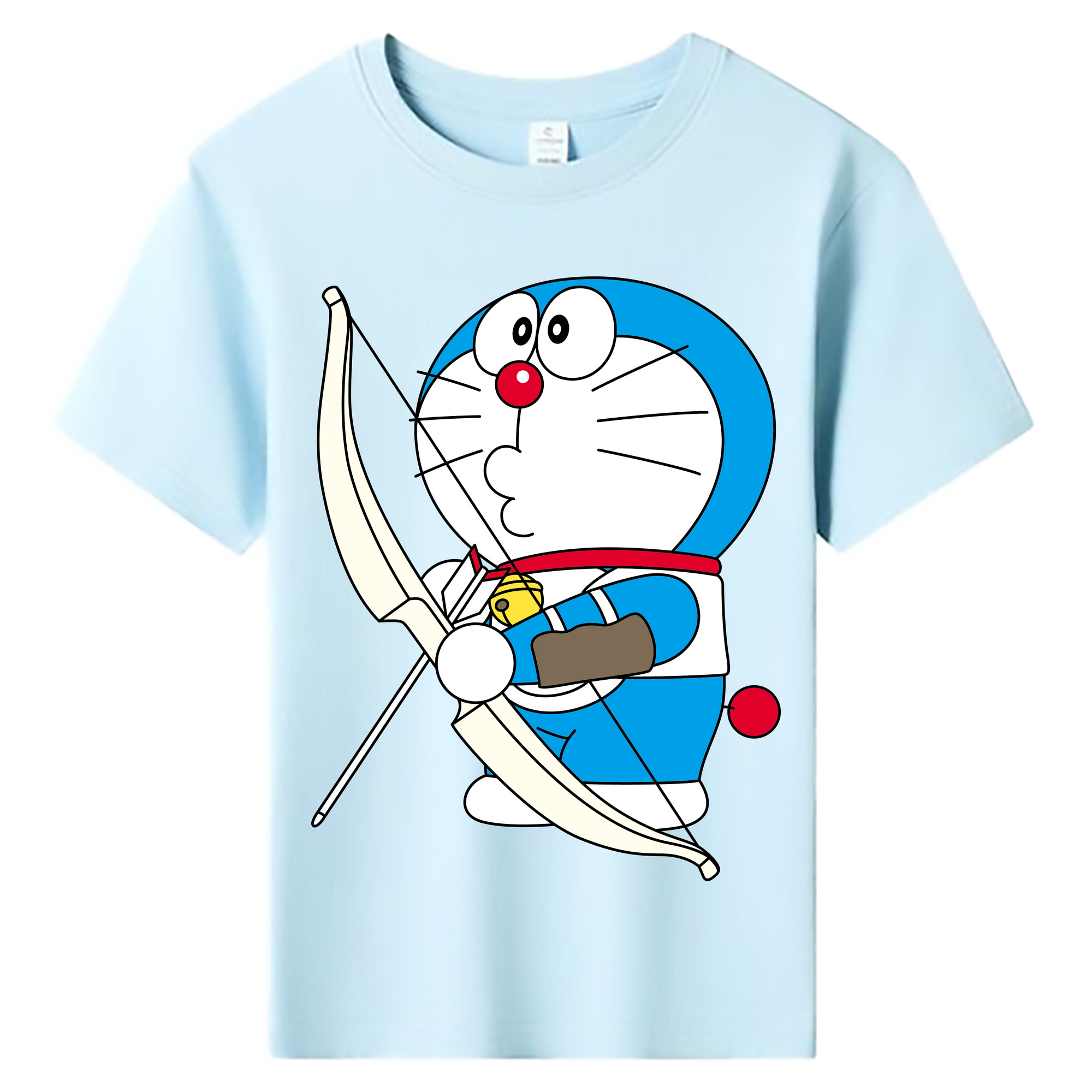 （画像用） ドラえもん Doraemon 綿100％キッズTシャツ（フロントプリント）